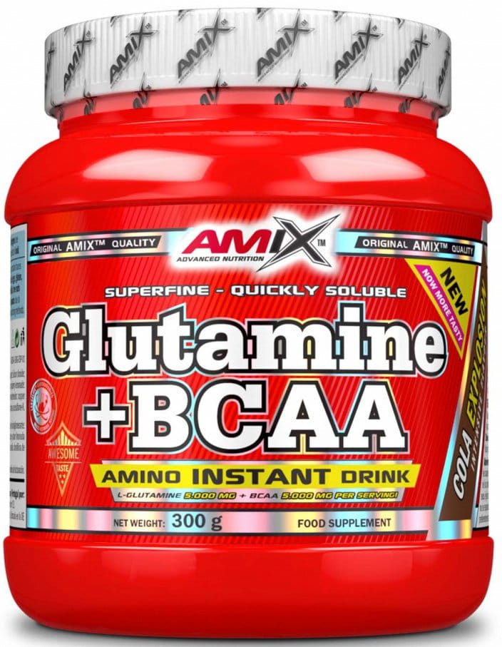 L-glutamin + BCAA porban Amix 530g