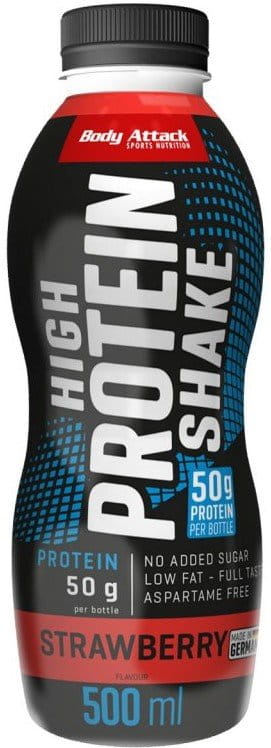 Protein tejital Body Attack High Protein Shake 500 ml