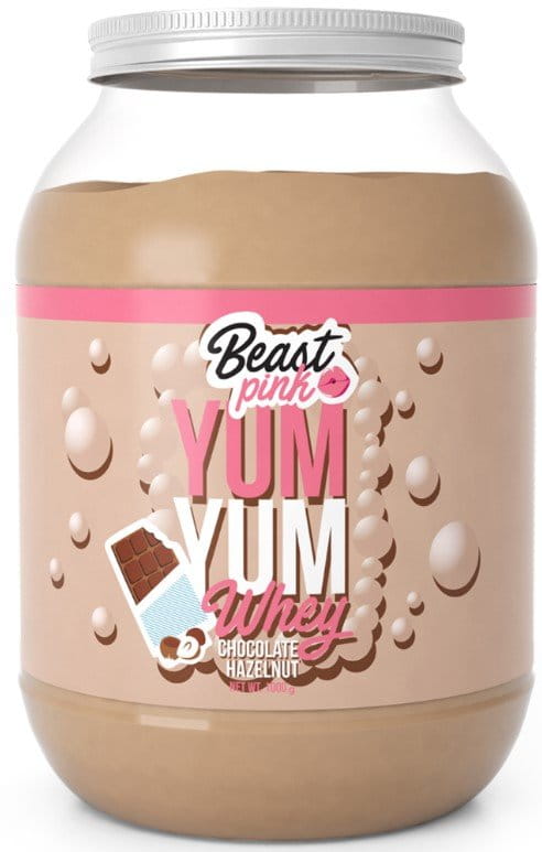 Protein Yum Whey 1000 g - BeastPink chocolade nut Fehérje porok