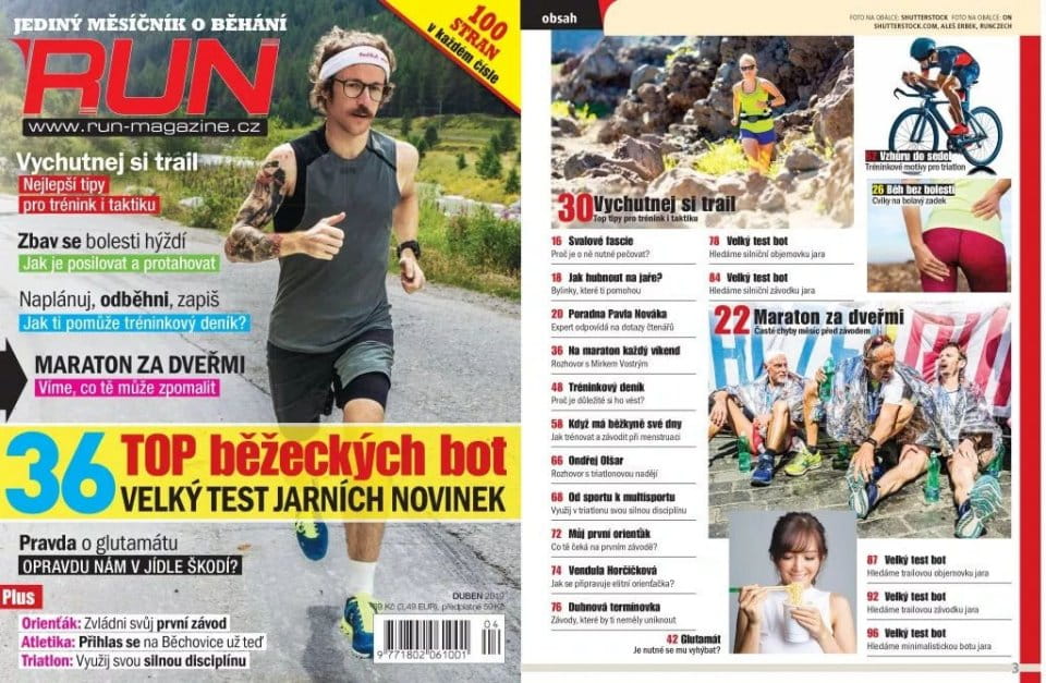 Top4Running Časopis RUN - 4/2019 Magazin