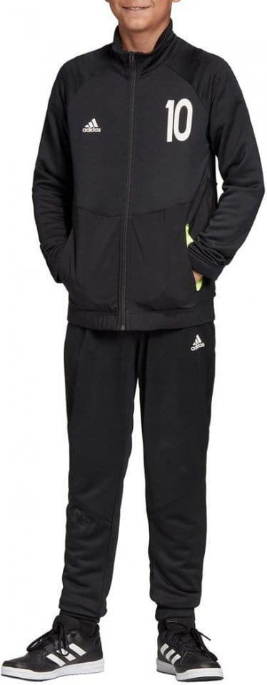adidas Sportswear YB M FT TS BLACK/SYELLO/BLACK Szett