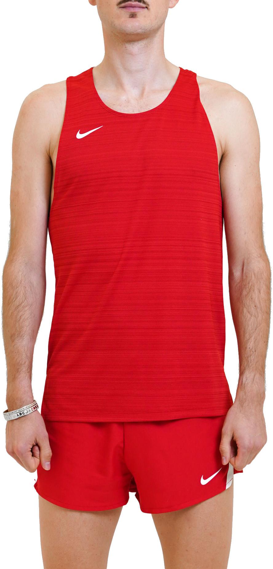 men Stock Dry Miler Singlet