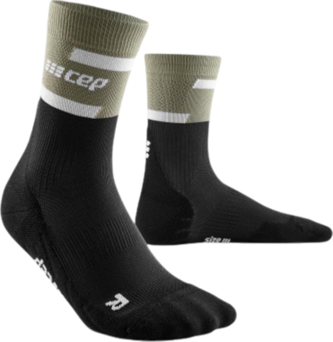 CEP the run socks, mid-cut