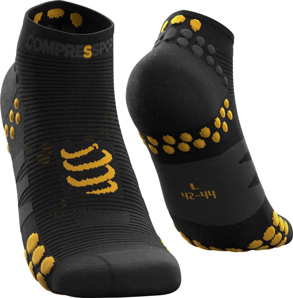 Compressport Pro Racing Socks v3.0 Run Low - Black Edition 2022 Zoknik